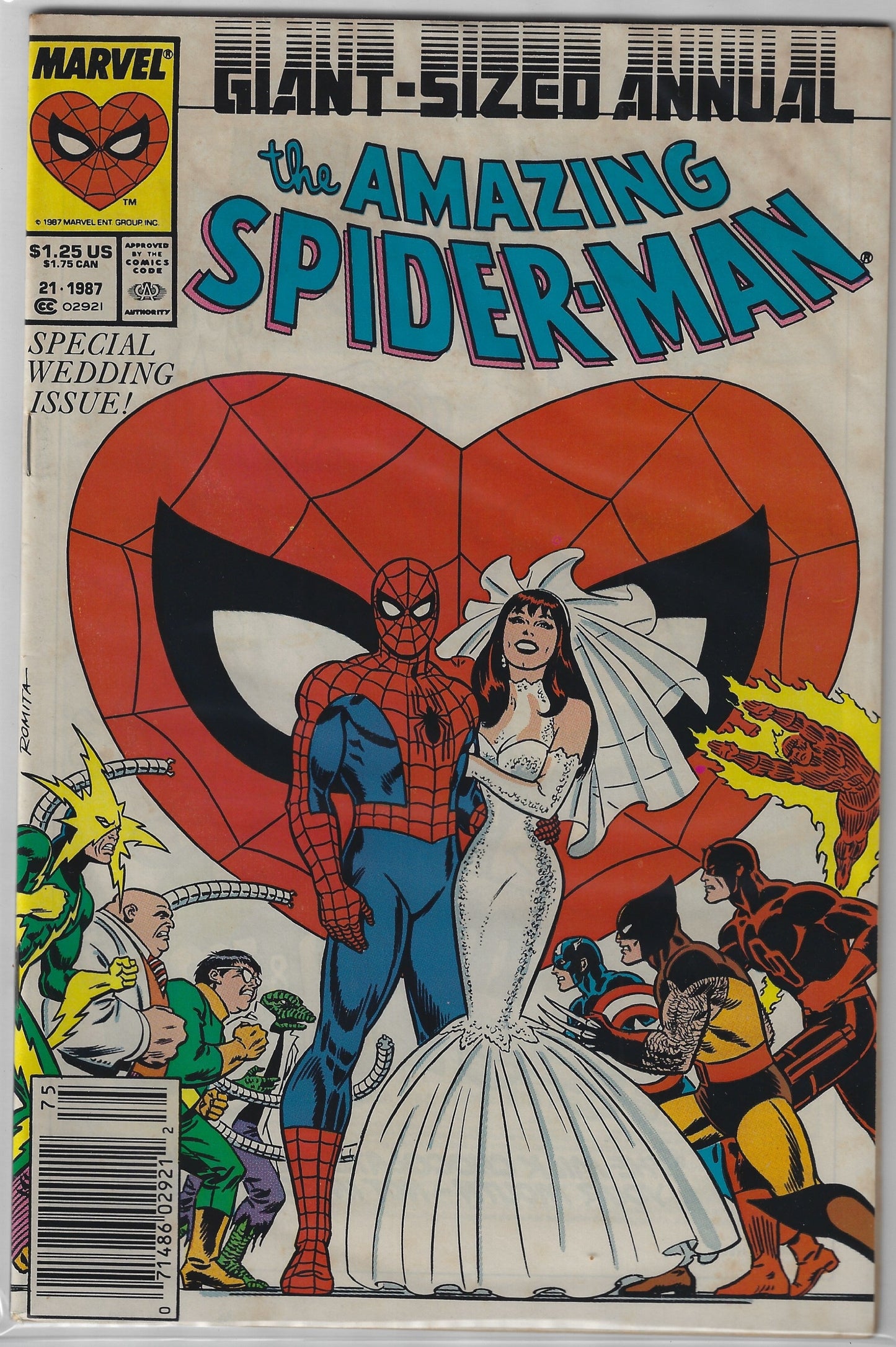 Comic Book: Amazing Spider-Man Annual, The #21 (Newsstand)