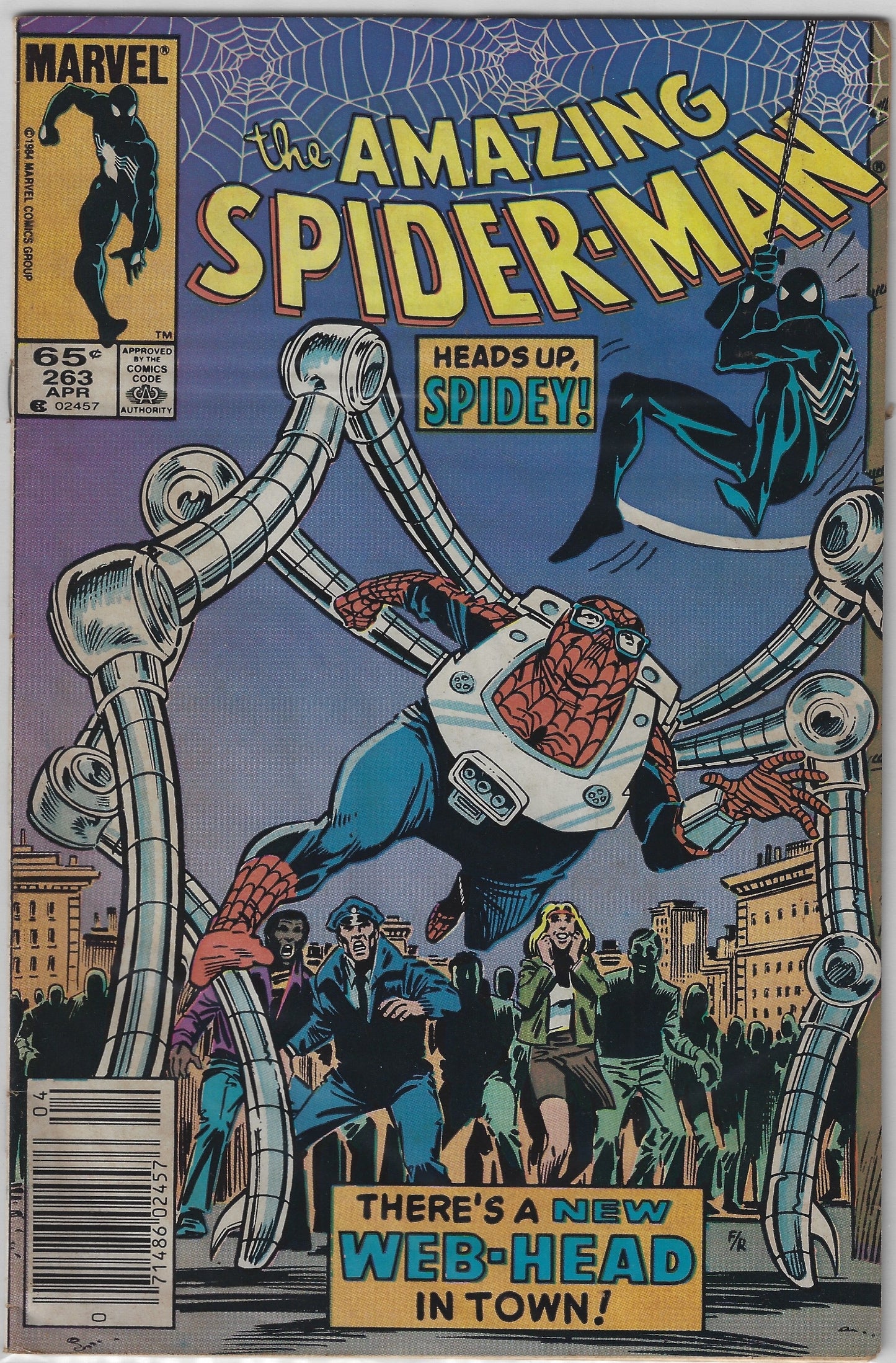 Comic Book: Amazing Spider-Man, The #263 (Newsstand)