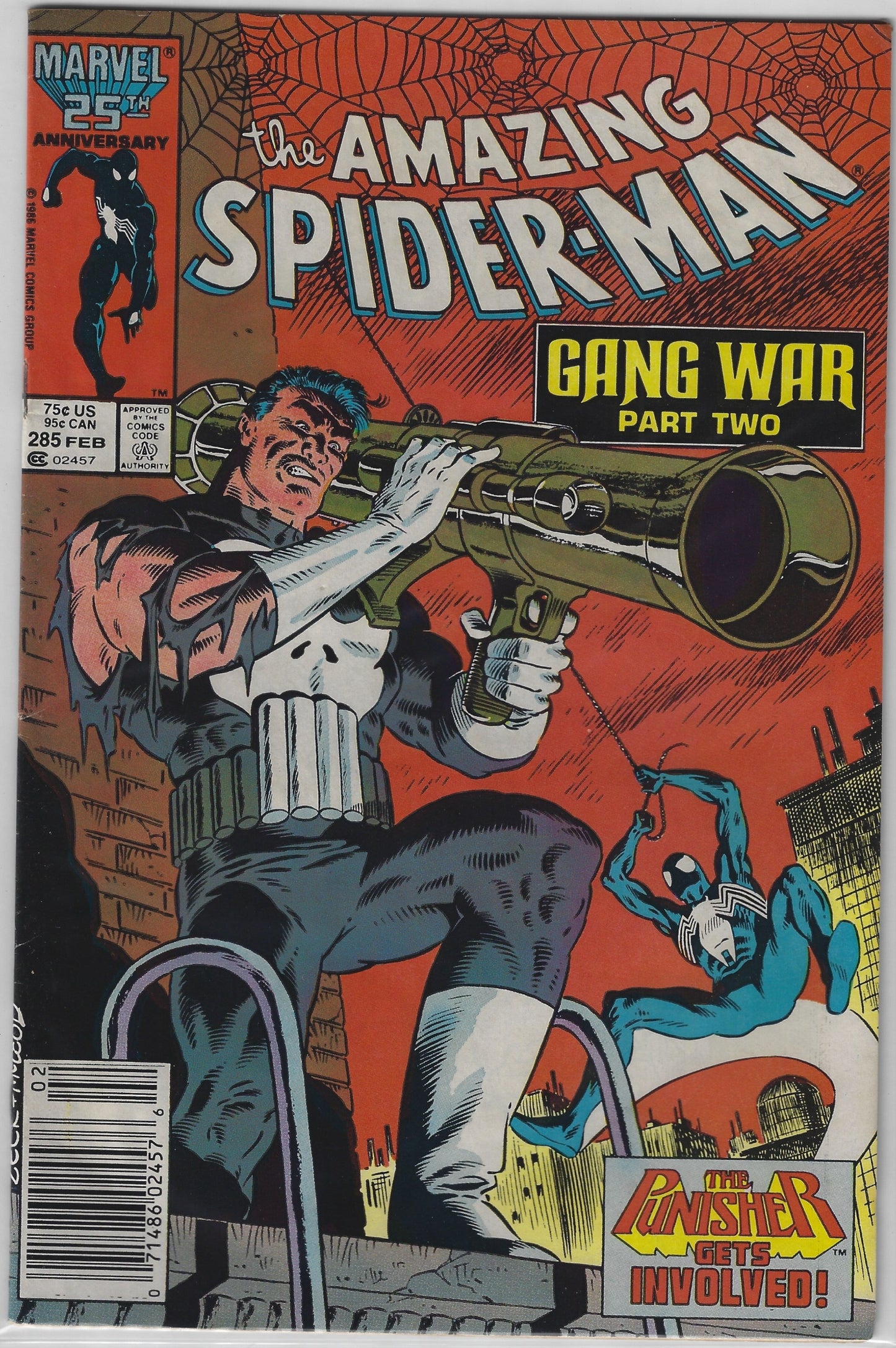 Comic Book: Amazing Spider-Man, The #285 (Newsstand)