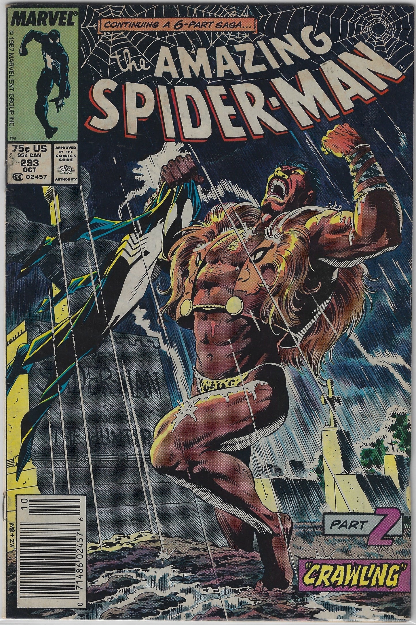 Comic Book: Amazing Spider-Man, The #293 (Newsstand)