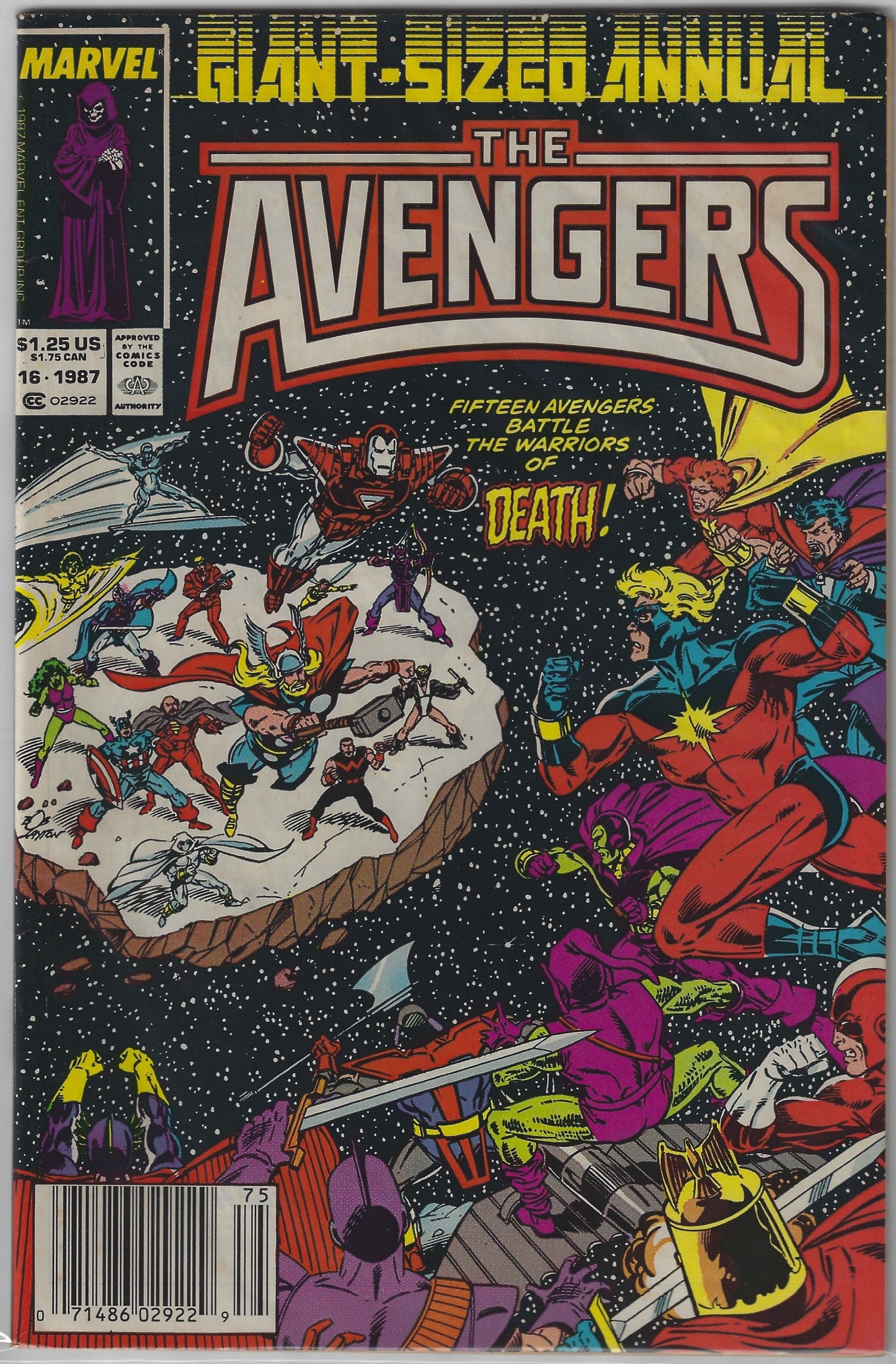 Comic Book: Avengers Annual, The #16 (Newsstand)