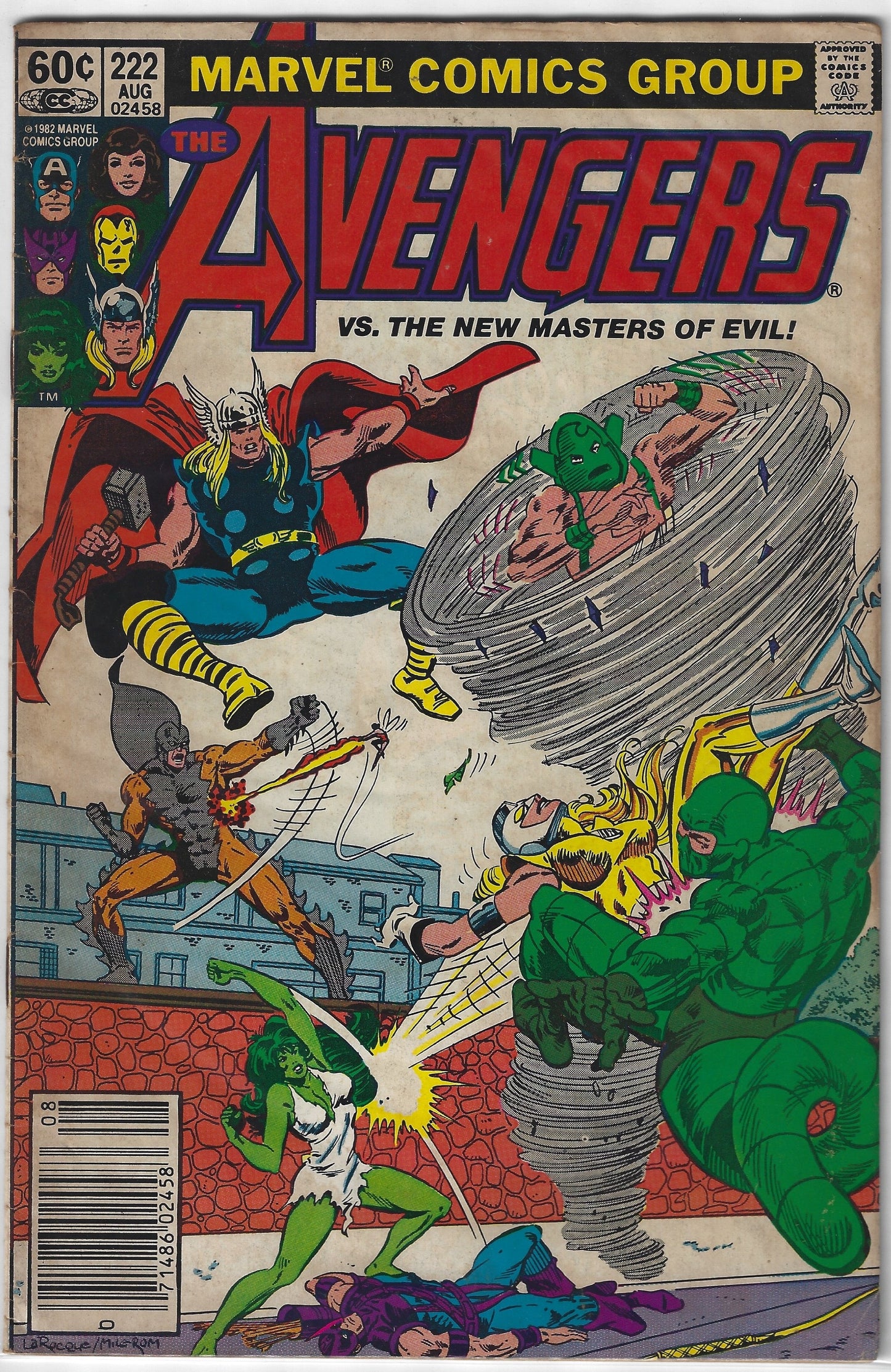 Comic Book: Avengers, The #222