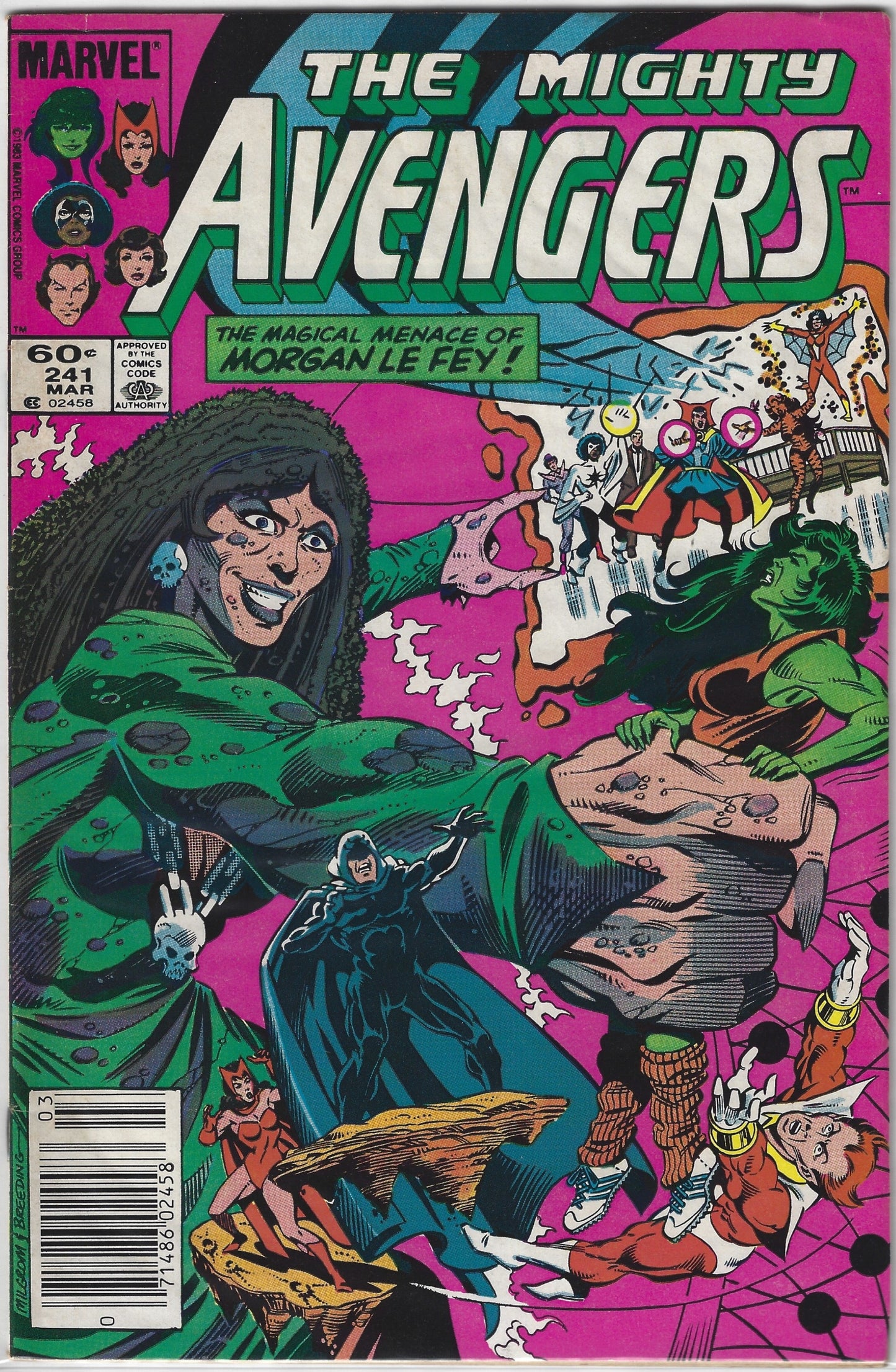Comic Book: Avengers, The #241 (Newsstand)