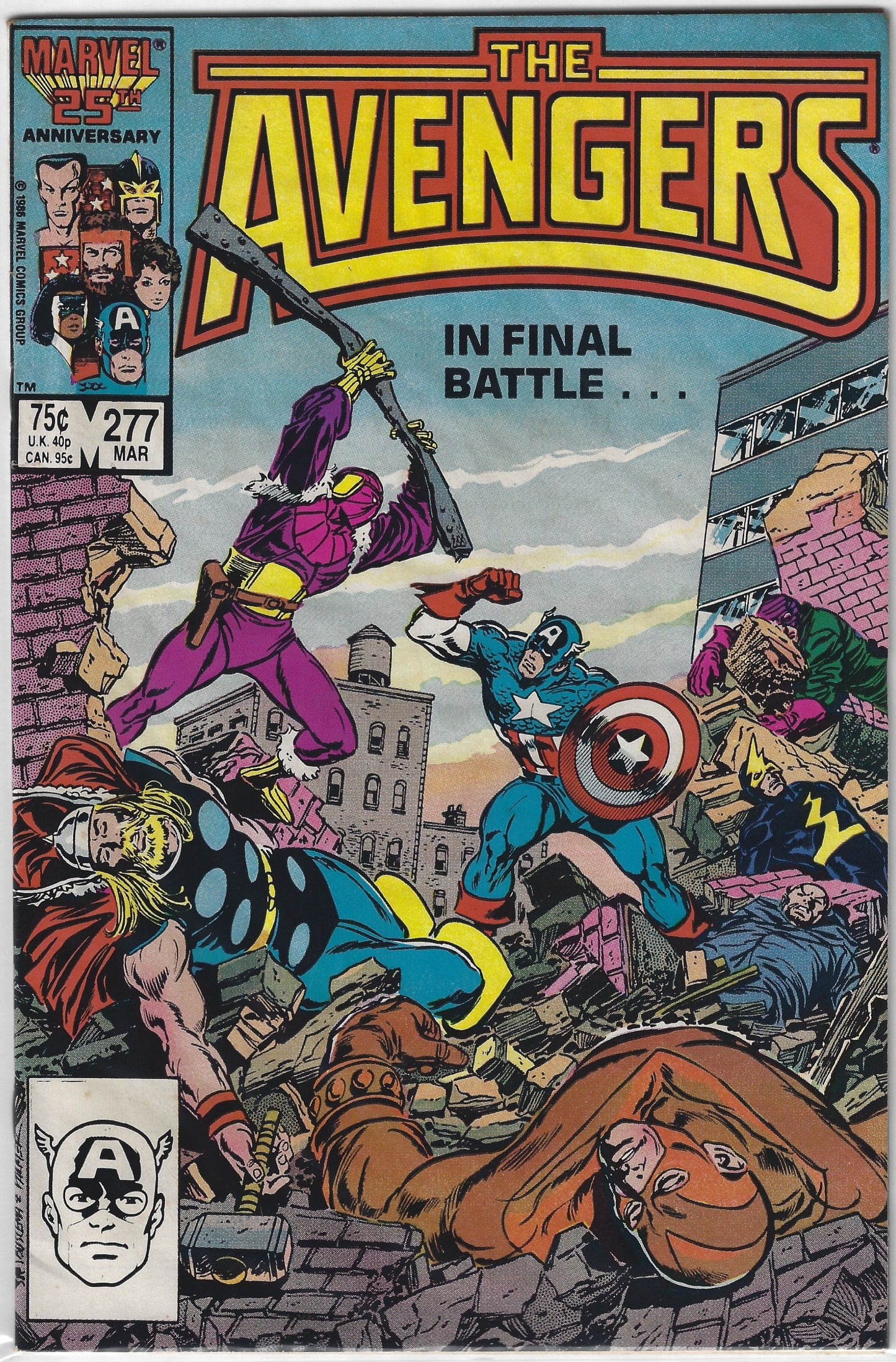 Comic Book: Avengers, The #277