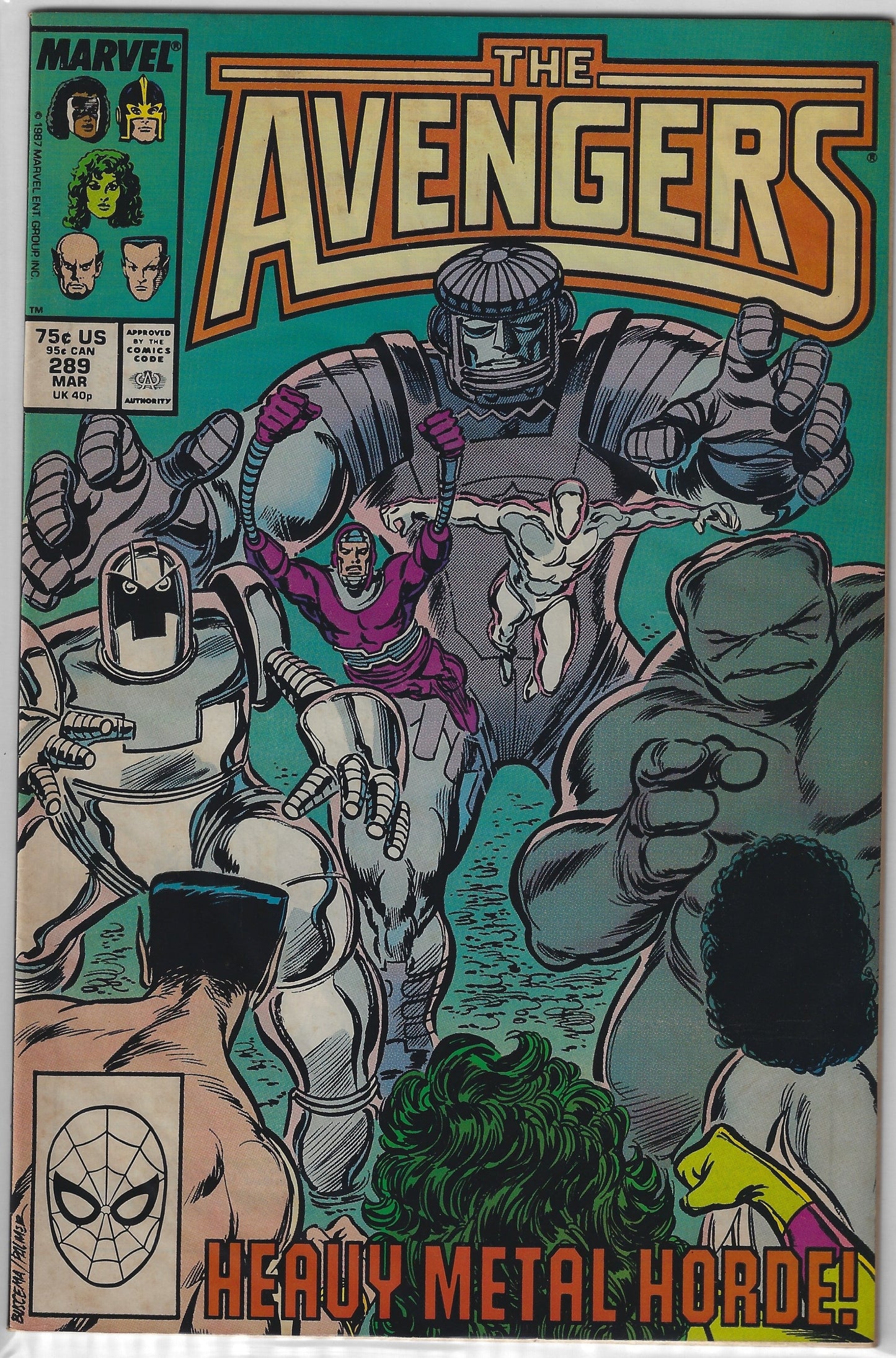 Comic Book: Avengers, The #289