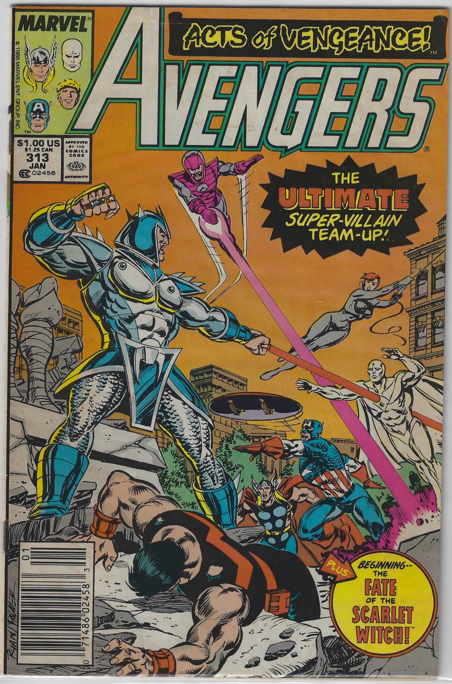 Comic Book: Avengers, The #313 (Newsstand)