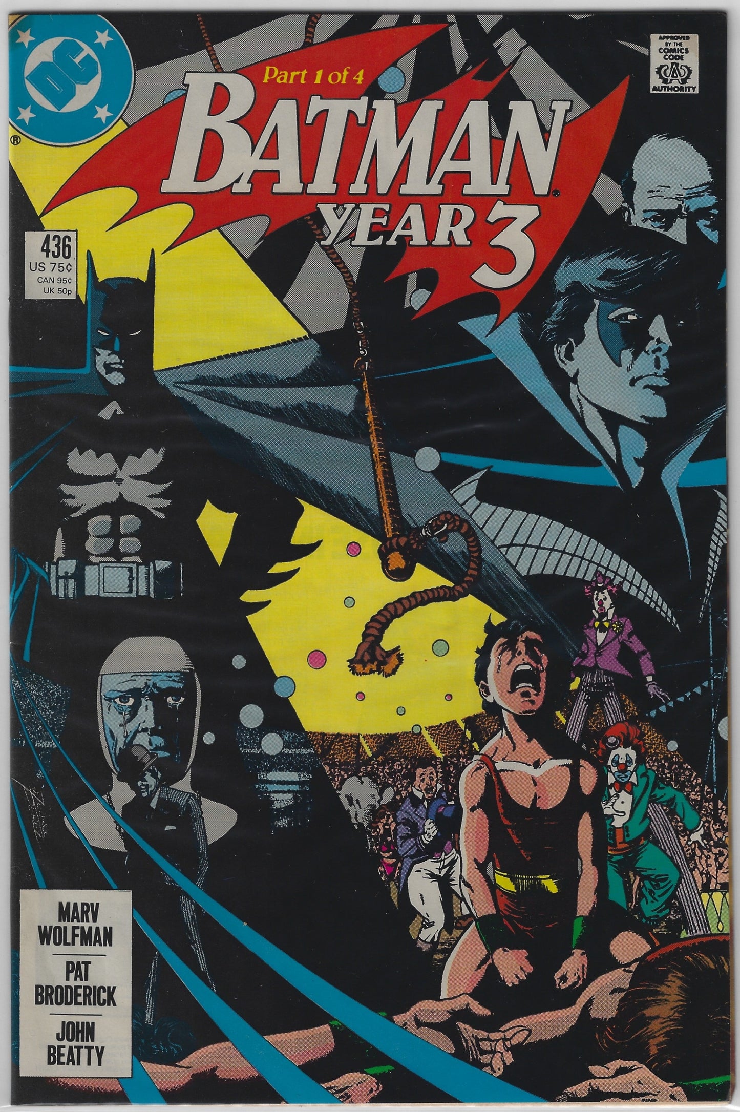 Comic Book: Batman #436 437 438 439