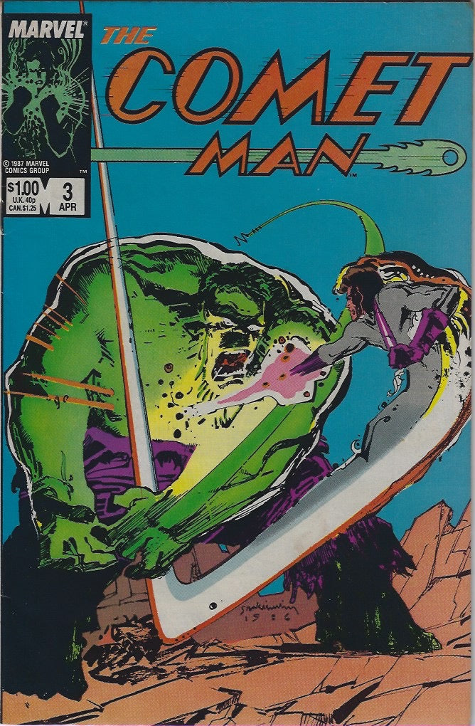 Comic Book: Comet Man, The #2 3 4 5 6
