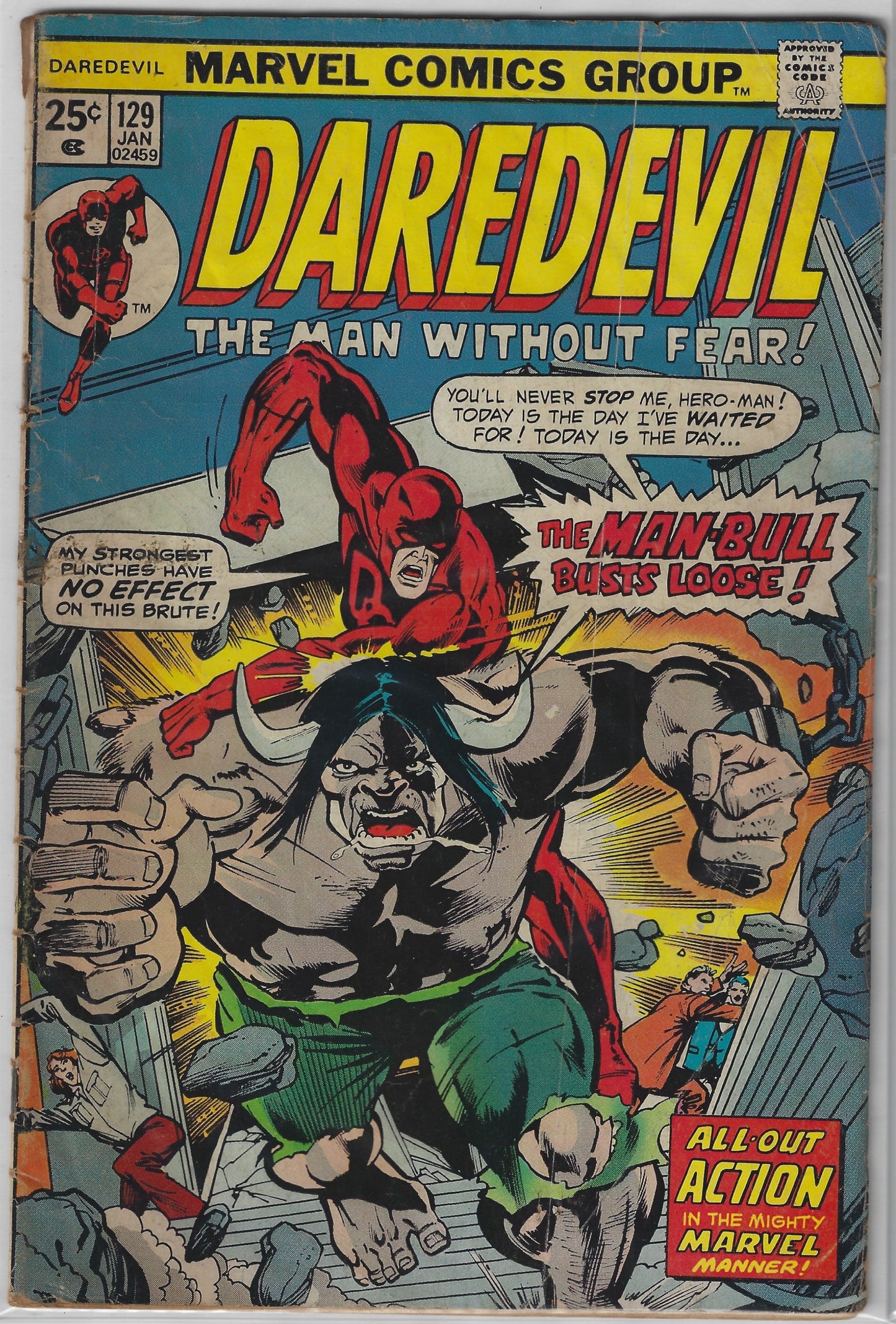 Comic Book: Daredevil #129