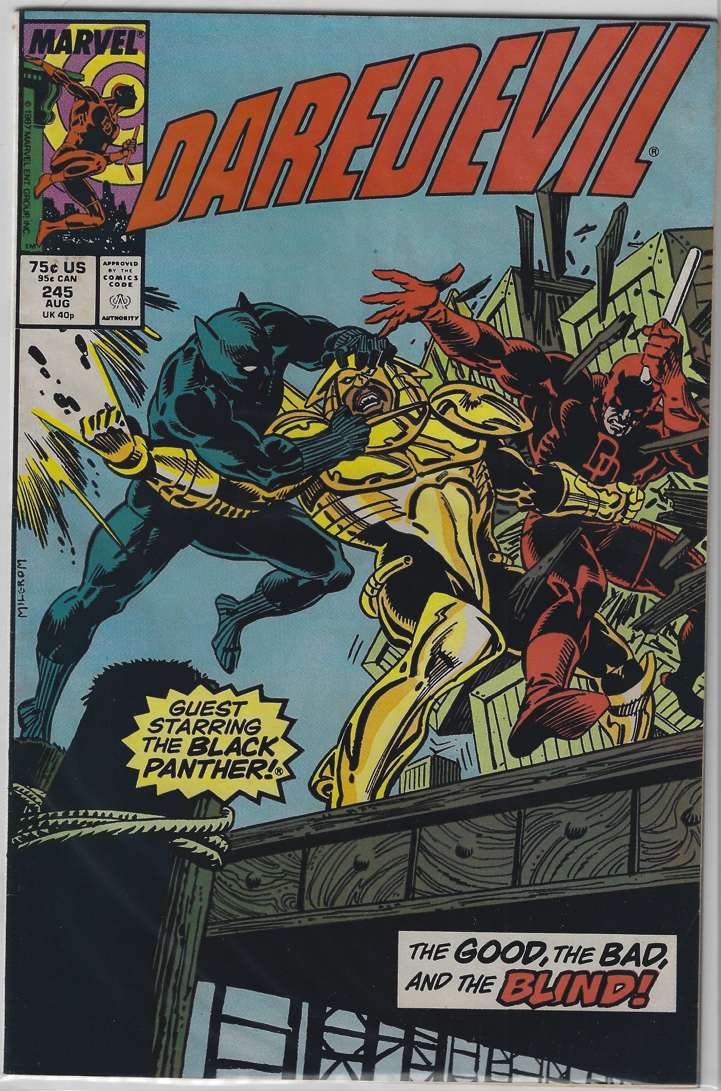 Comic Book: Daredevil #245