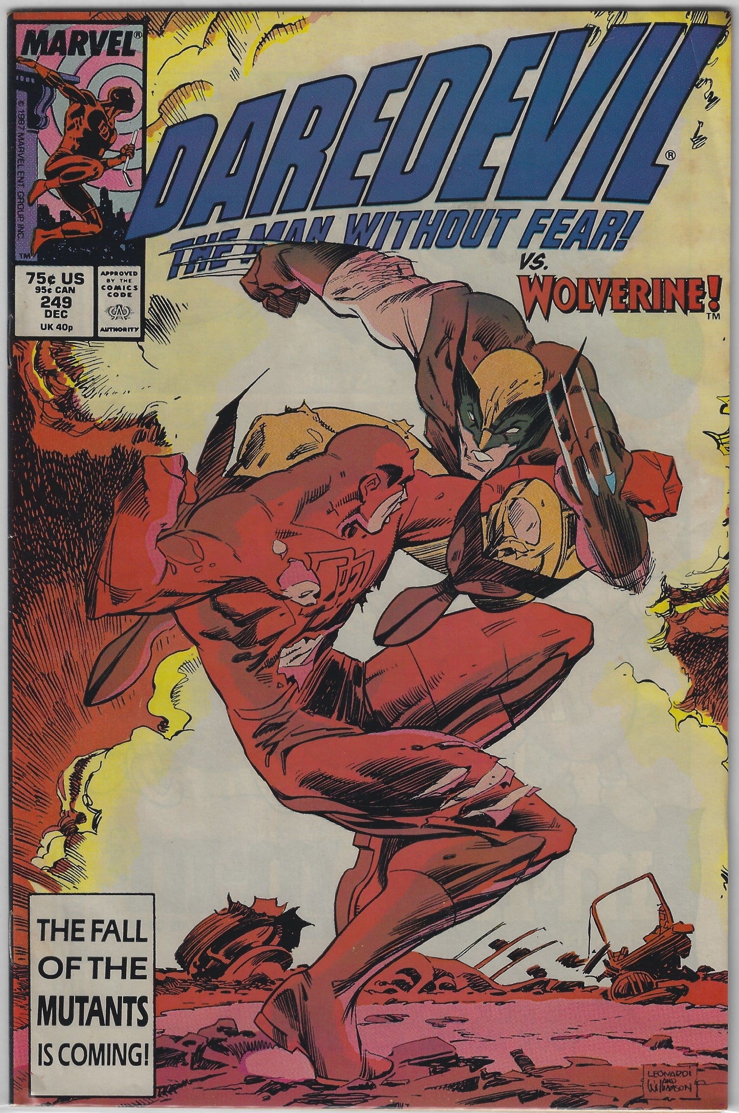 Comic Book: Daredevil #249