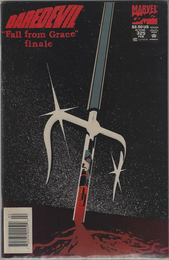 Comic Book: Daredevil #325 (Newsstand) *