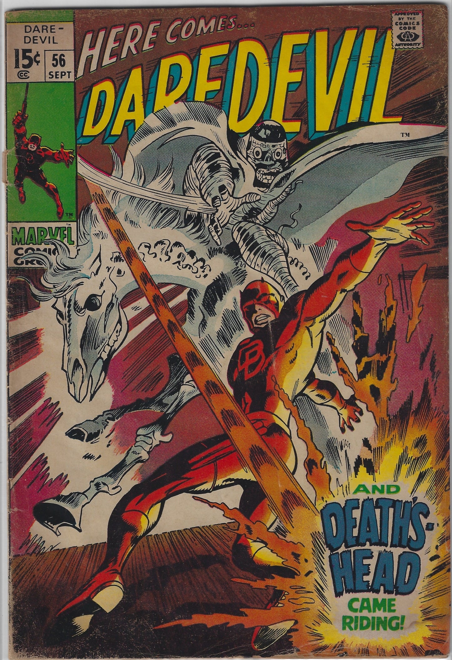 Comic Book: Daredevil #56
