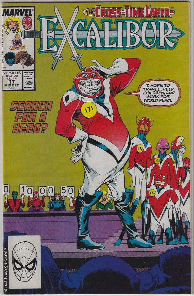 Comic Book: Excalibur #1 thru #20 *