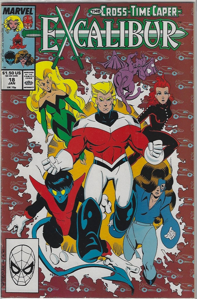 Comic Book: Excalibur #1 thru #20 *