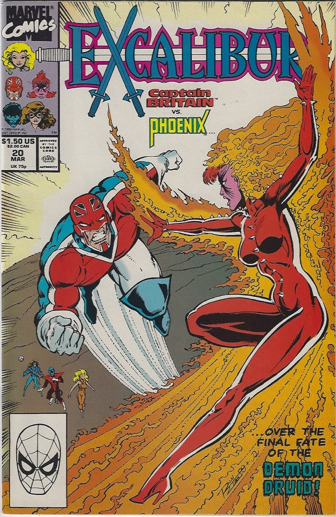 Comic Book: Excalibur #1 thru #20 *