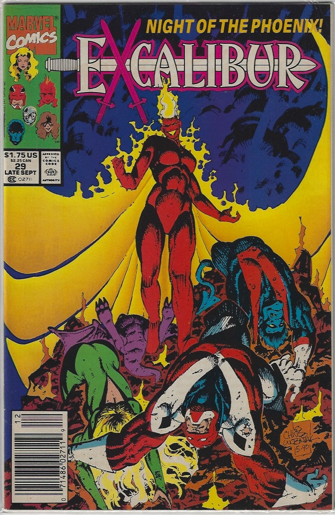 Comic Book: Excalibur #25 26 27 28 29 30 31 32 33 34 35 *