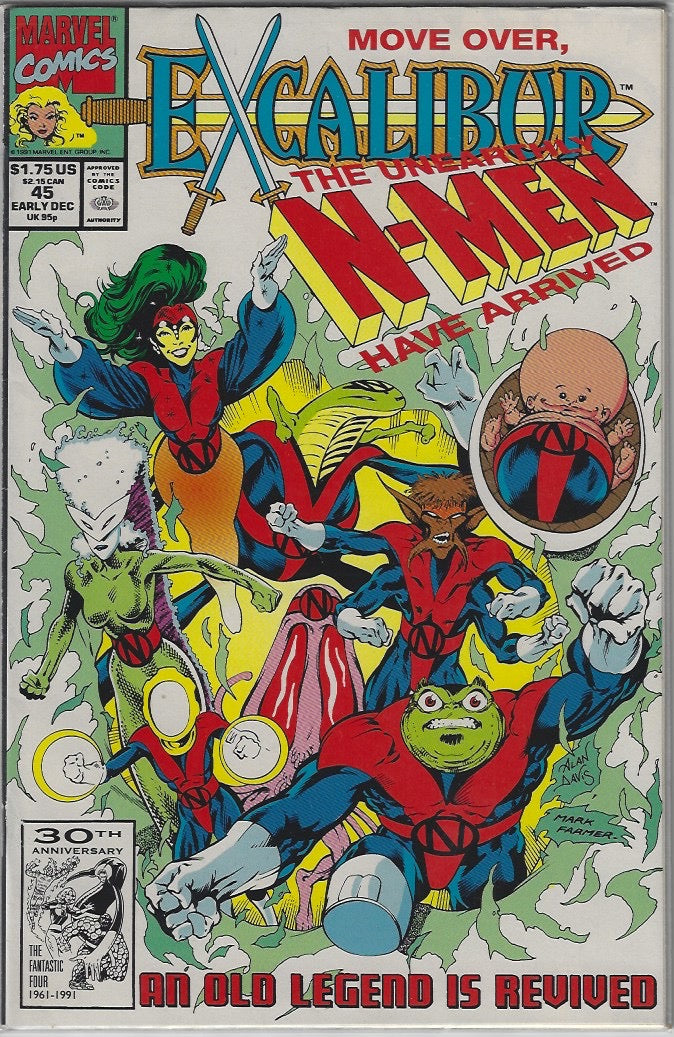 Comic Book: Excalibur #42 44 45 46 47 48 49 #50 *