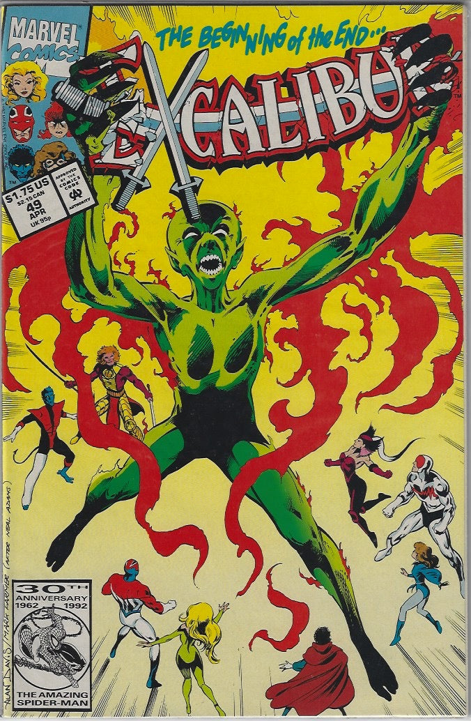 Comic Book: Excalibur #42 44 45 46 47 48 49 #50 *