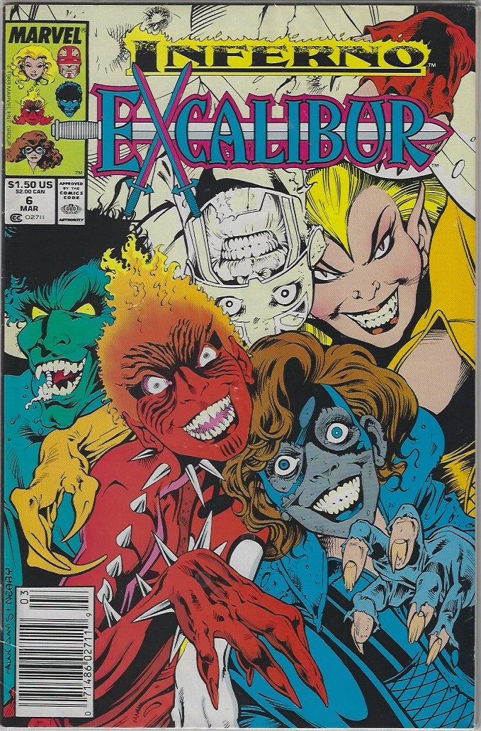 Comic Book: Excalibur #1 thru #20 *