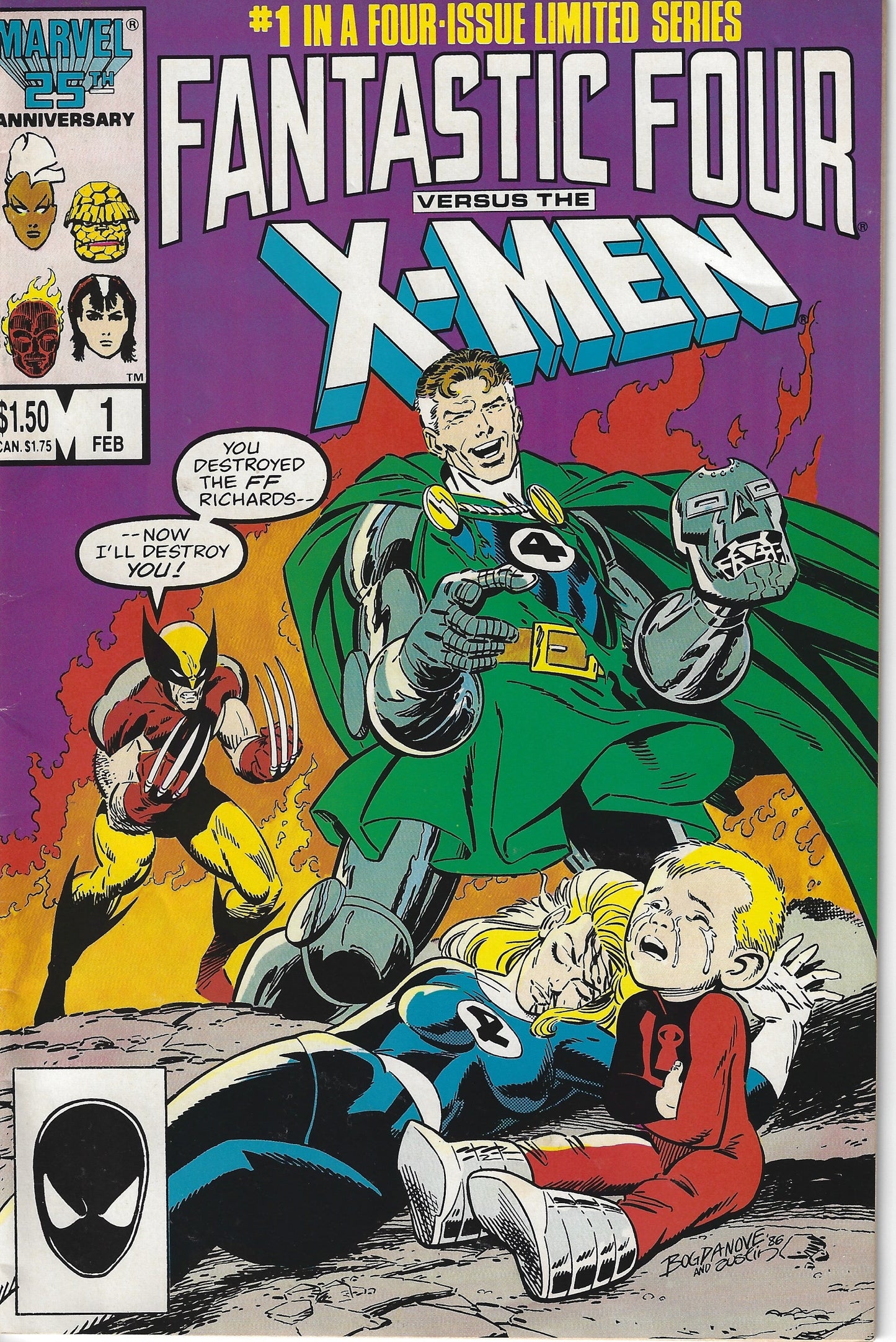 Comic Book: Fantastic Four versus the X-Men (Series)