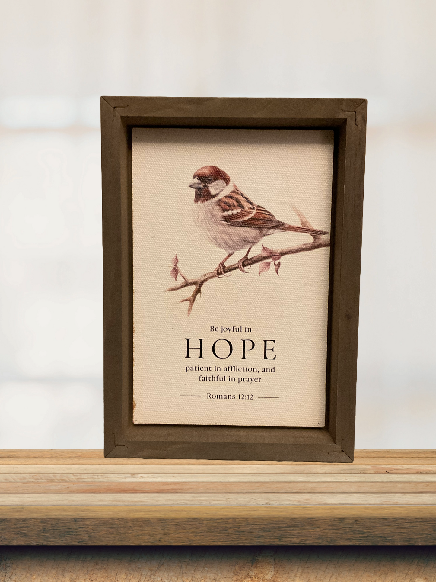 Hope - Standing frame, wood