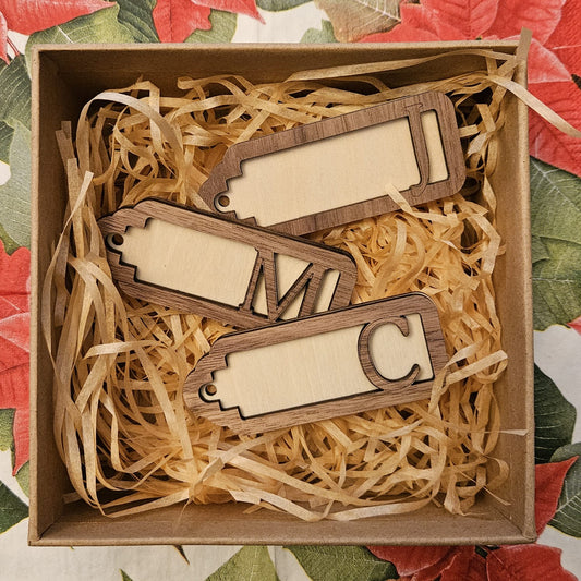 Gift tags, wood