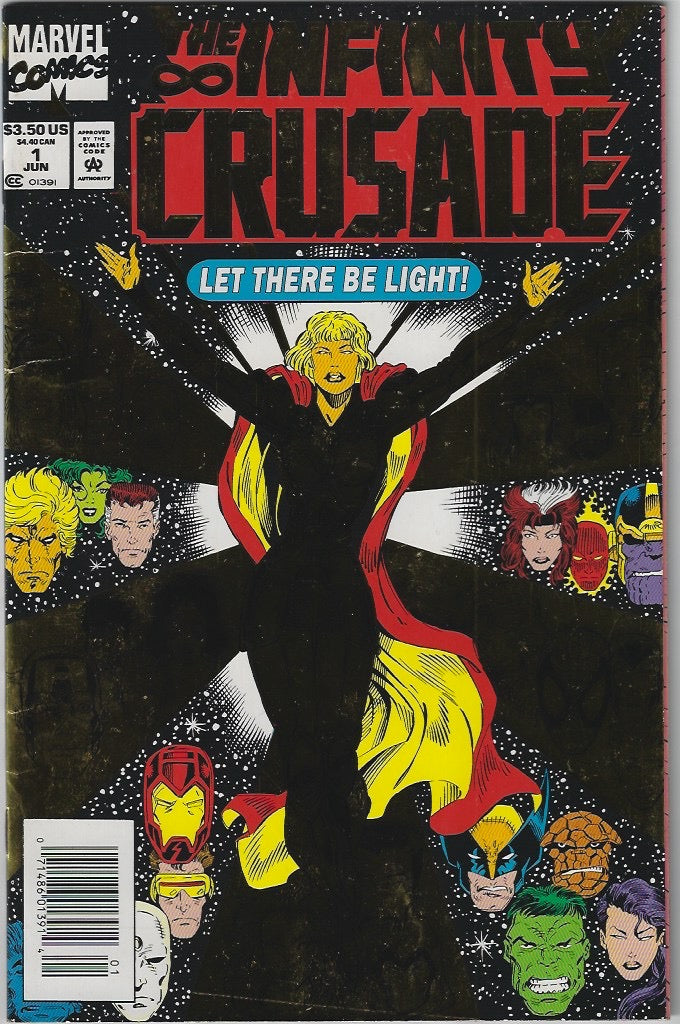 Comic Book: Infinity Crusade, The #1 (Newsstand) *
