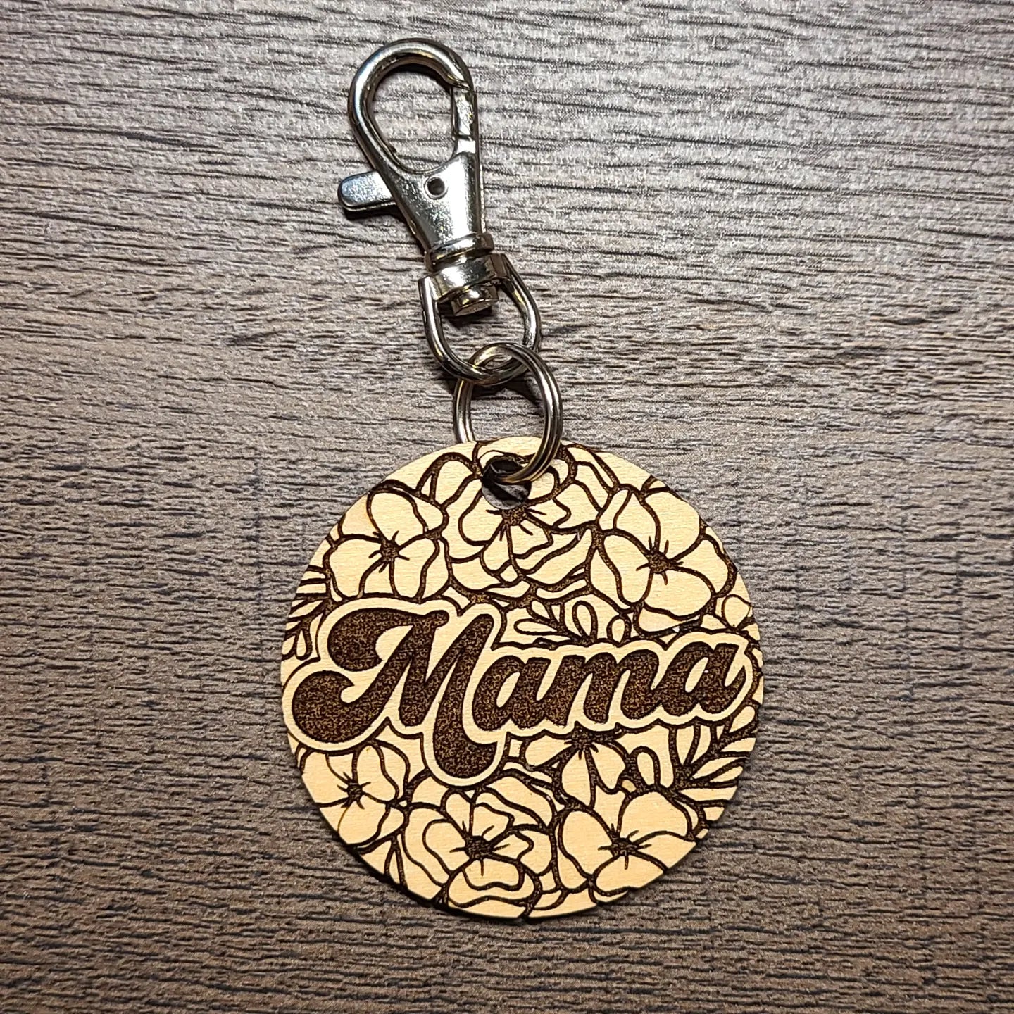 Mama keychain bag charm