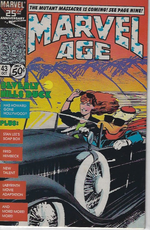 Comic Book: Marvel Age #42 43 44 46 47 48 49