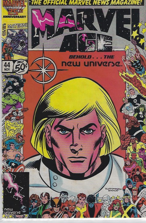 Comic Book: Marvel Age #42 43 44 46 47 48 49