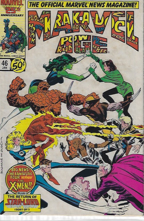 Comic Book: Marvel Age #42 43 44 46 47 48 49