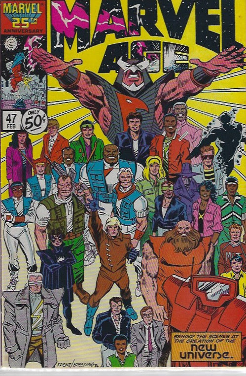 Comic Book: Marvel Age #42 43 44 46 47 48 49