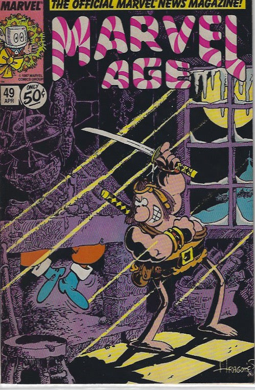 Comic Book: Marvel Age #42 43 44 46 47 48 49