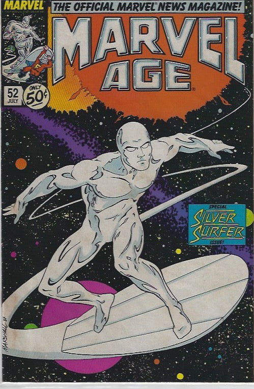 Comic Book: Marvel Age #51 52 54 55 56 58