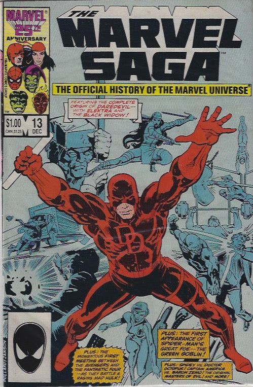 Comic Book: Marvel Saga, The #10 11 12 13 14 15 16 17 18 19