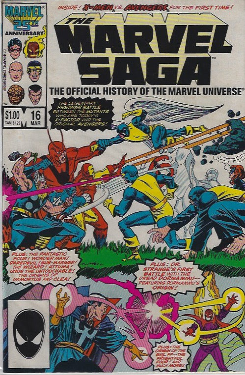 Comic Book: Marvel Saga, The #10 11 12 13 14 15 16 17 18 19