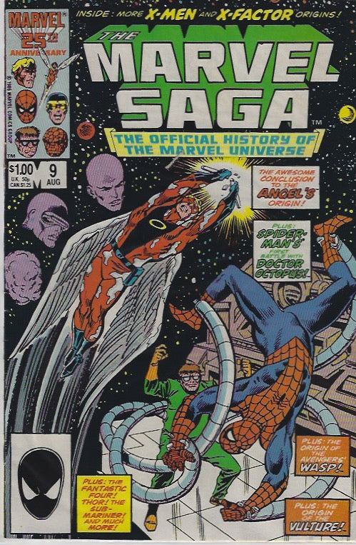 Comic Book: Marvel Saga, The #1 thru 9
