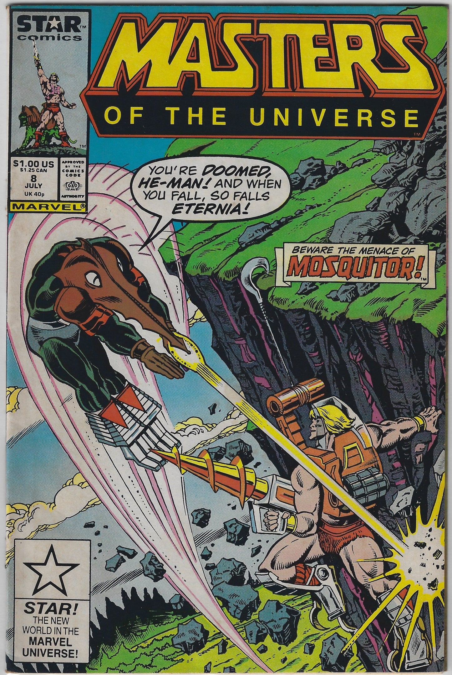 Comic Book: Masters of the Universe #8
