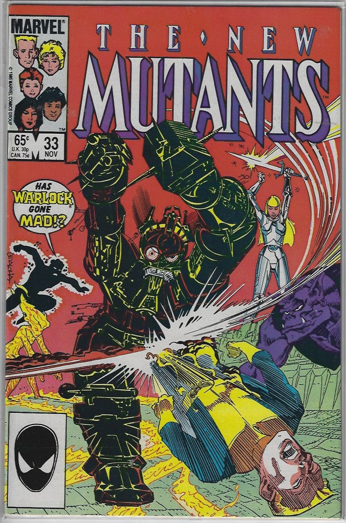 Comic Book: New Mutants, The #31 32 33 34 35 36 37 38 39 #40 *