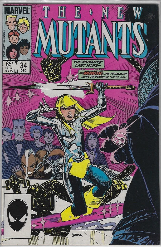 Comic Book: New Mutants, The #31 32 33 34 35 36 37 38 39 #40 *