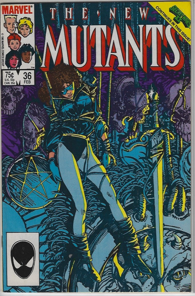 Comic Book: New Mutants, The #31 32 33 34 35 36 37 38 39 #40 *