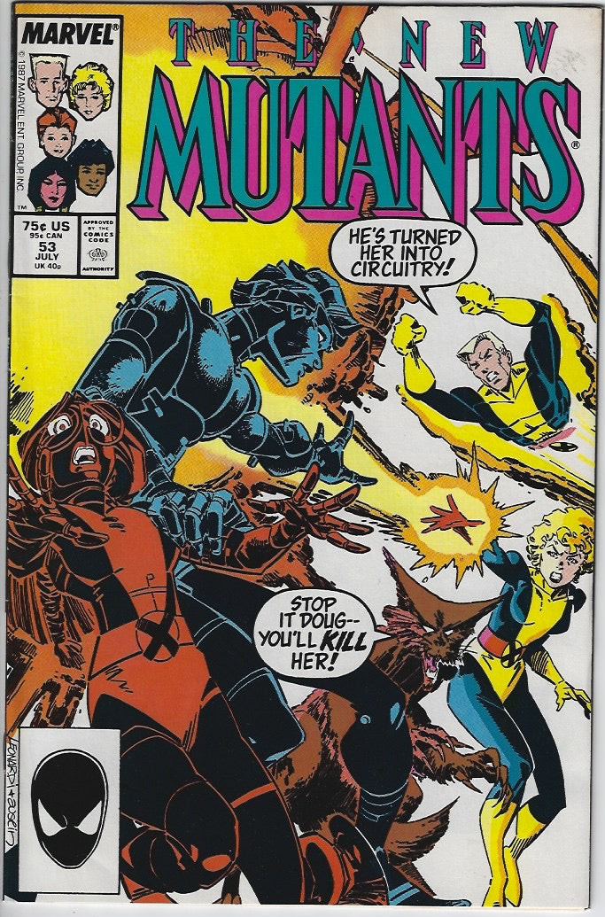 Comic Book: New Mutants, The #51 52 53 54 55 56 57 58 59 #60 *