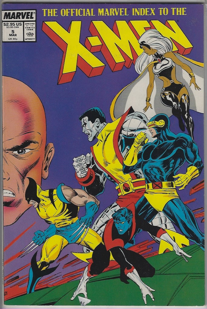 Comic Book: The Official Marvel Index to the X-Men *
