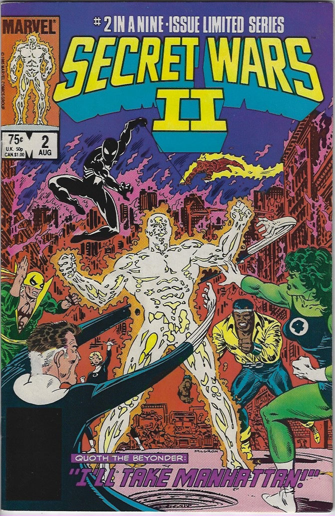 Comic Book: Secret Wars II (series) *