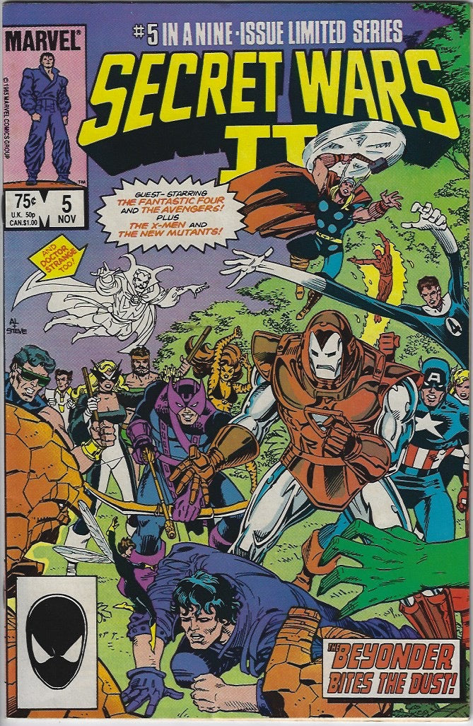 Comic Book: Secret Wars II (series) *