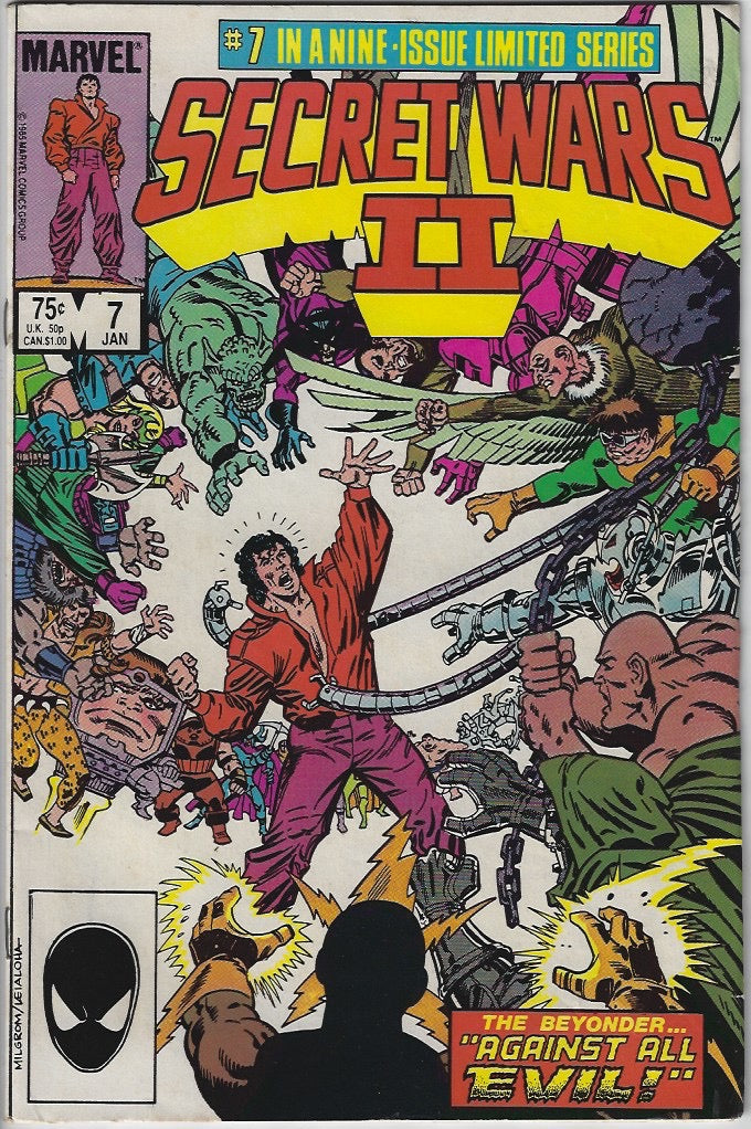 Comic Book: Secret Wars II (series) *