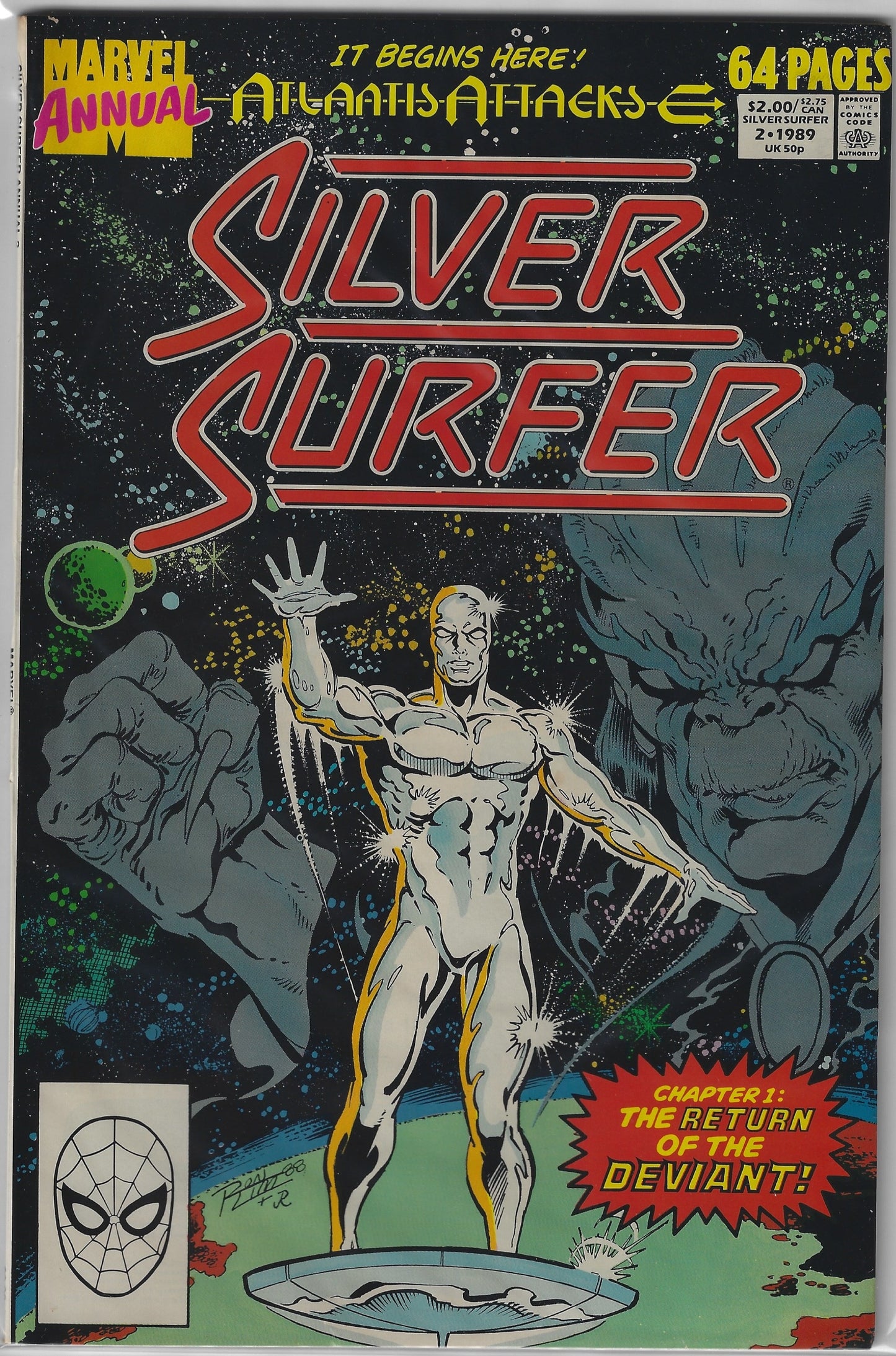Comic Book: Silver Surfer Annual #2