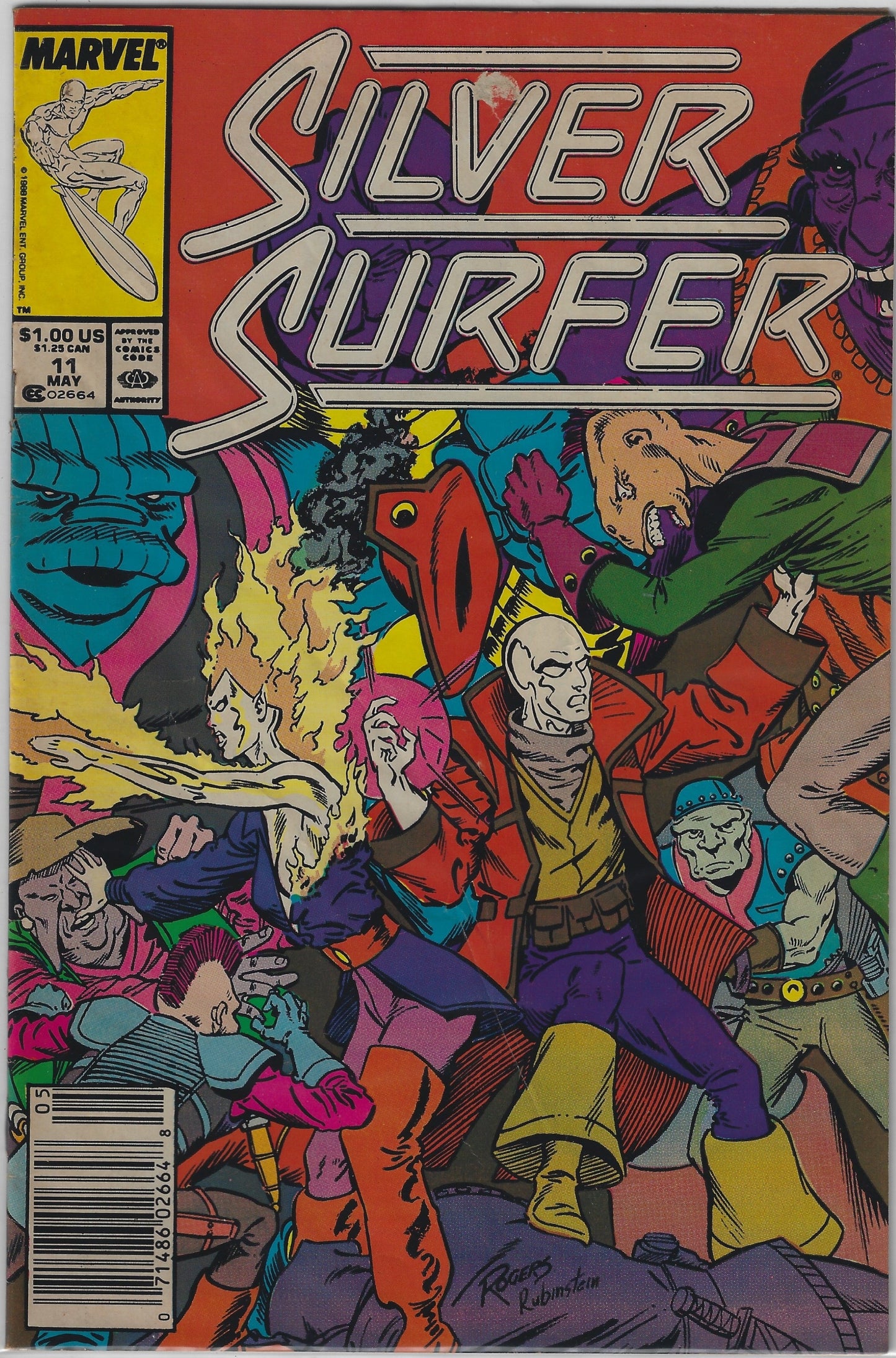 Comic Book: Silver Surfer #11 (Newsstand)