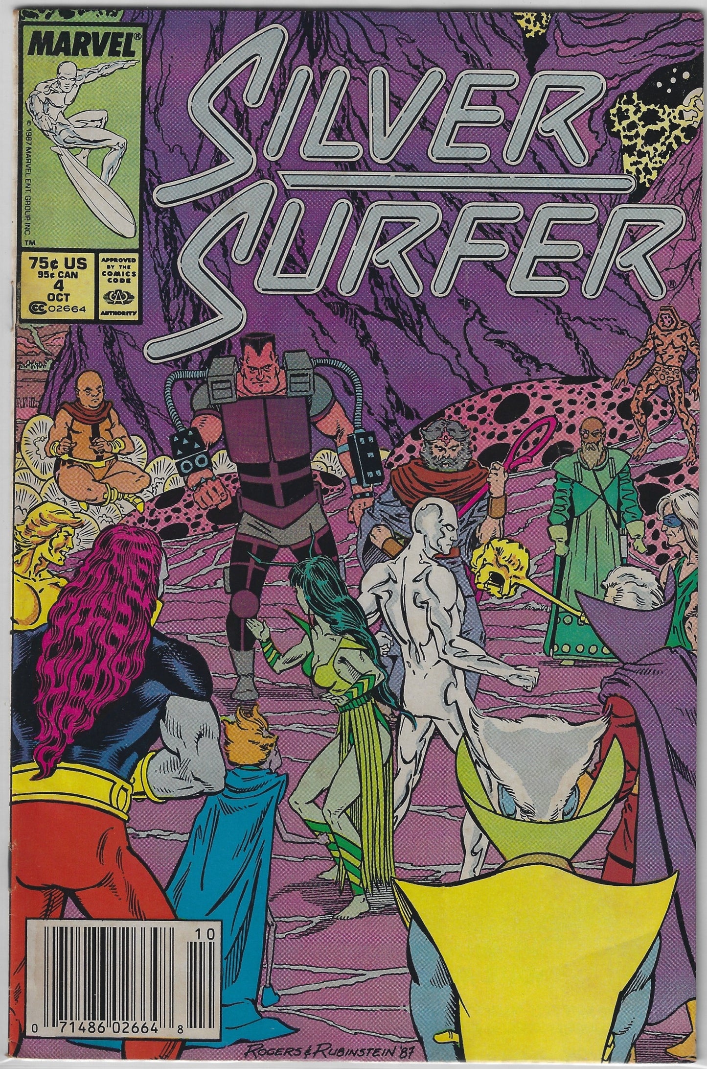 Comic Book: Silver Surfer #4 (Newsstand)